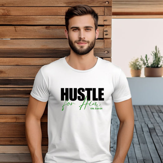 Hustle for Him-Black Green