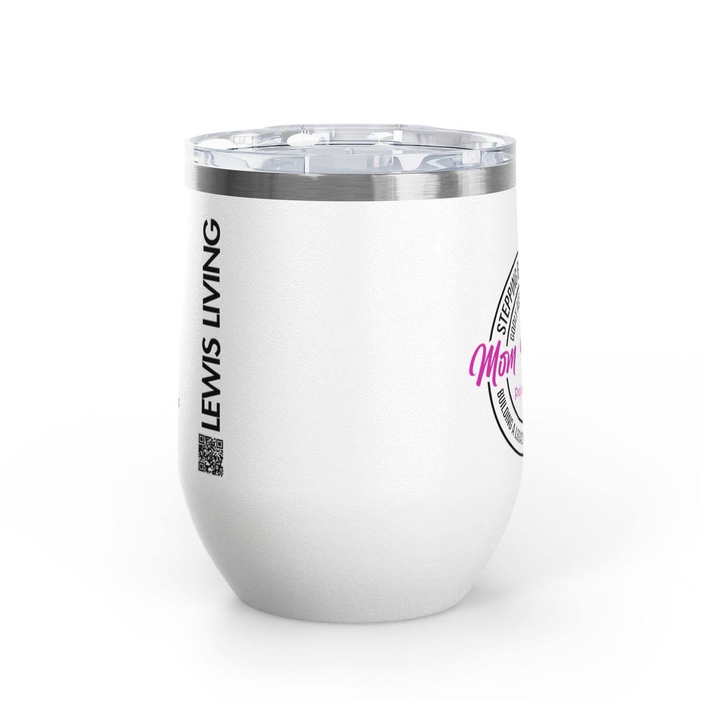 Mom Up Era – 12oz Insulated Wine Chiller Tumbler