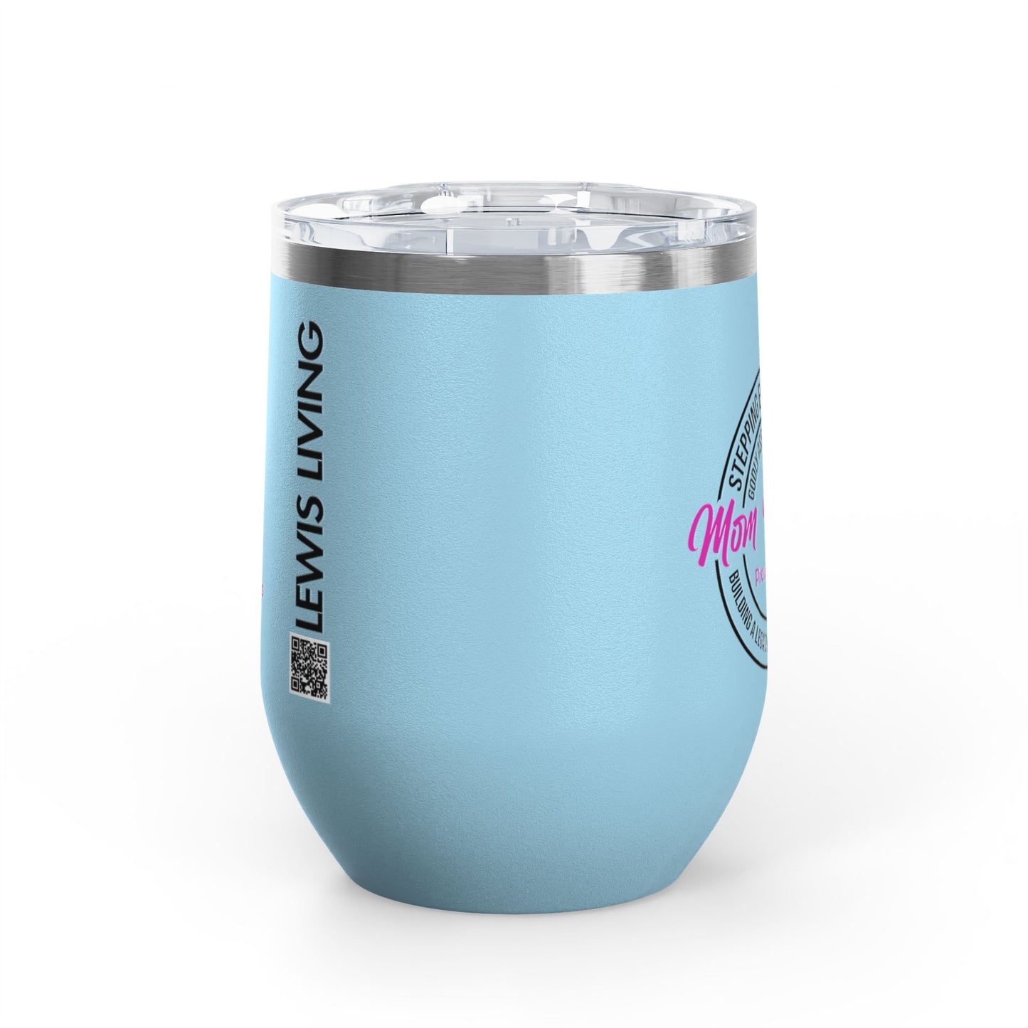 Mom Up Era – 12oz Insulated Wine Chiller Tumbler