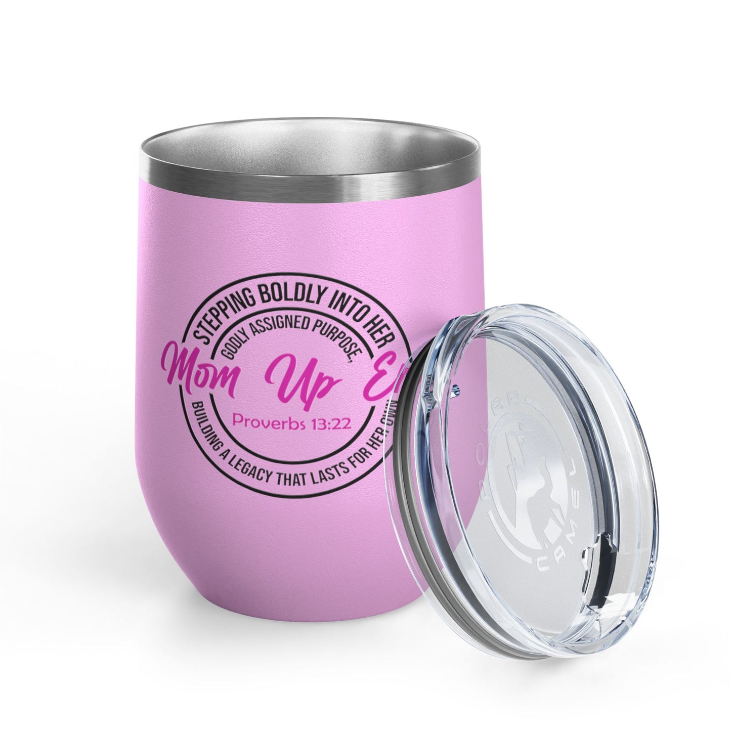 Mom Up Era – 12oz Insulated Wine Chiller Tumbler