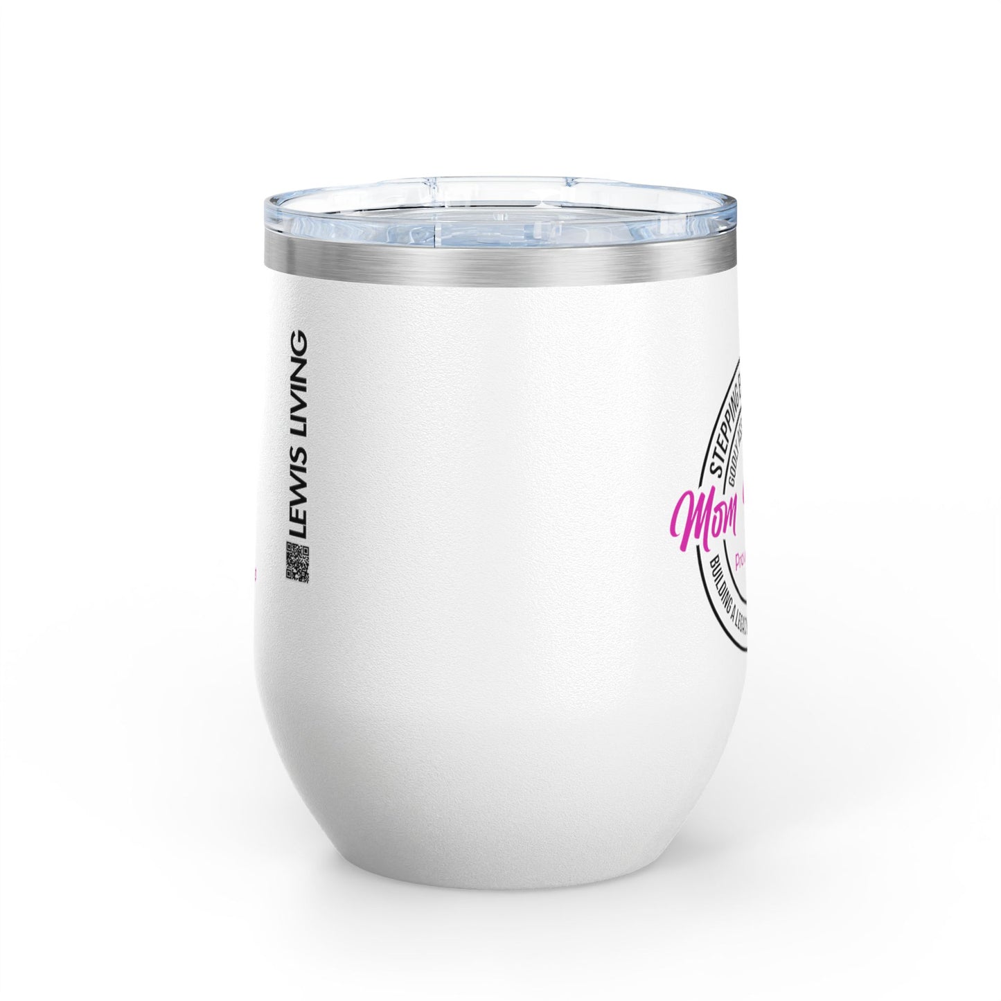 Mom Up Era – 12oz Insulated Wine Chiller Tumbler