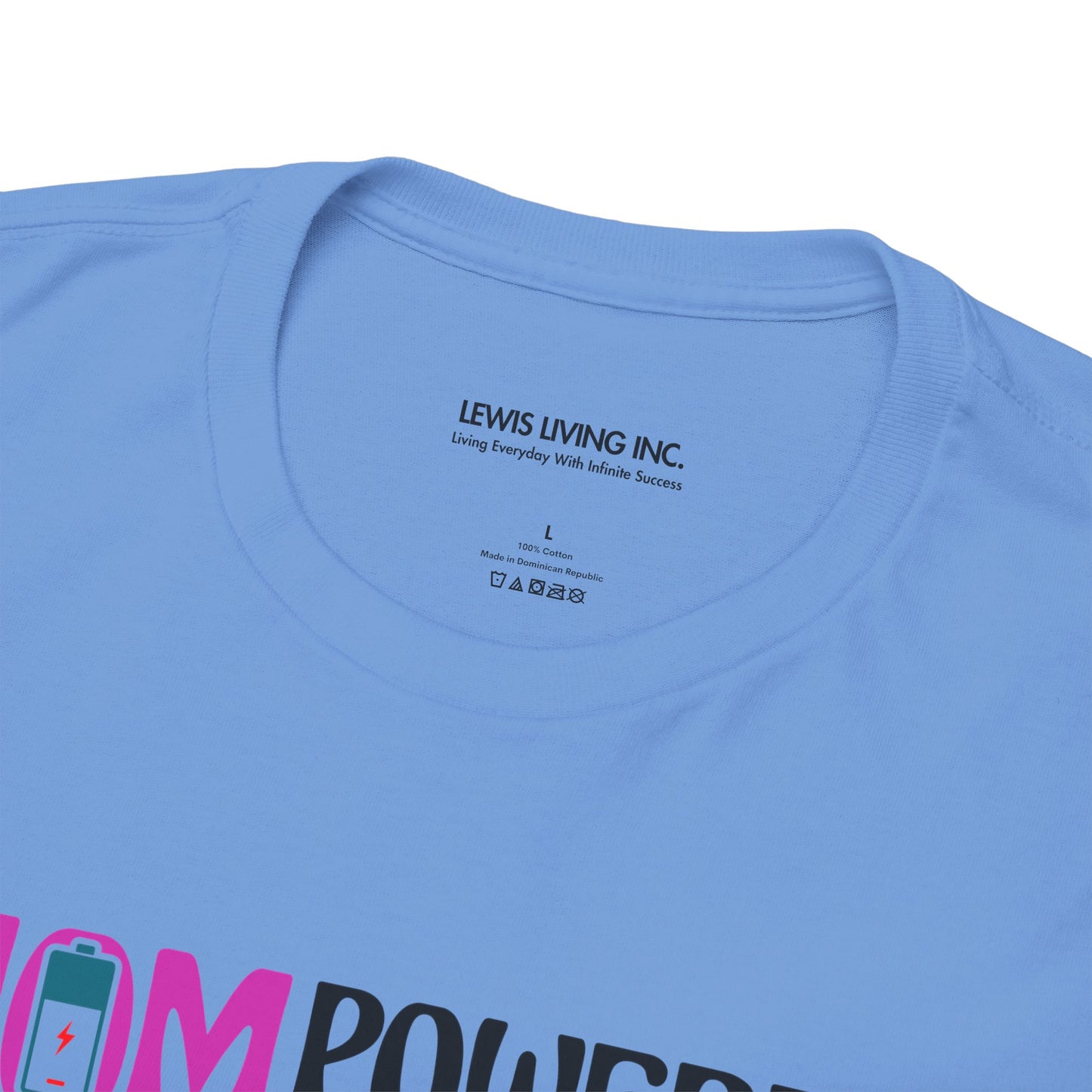 Mom Powered Supernatural Energy Unmatched-Black