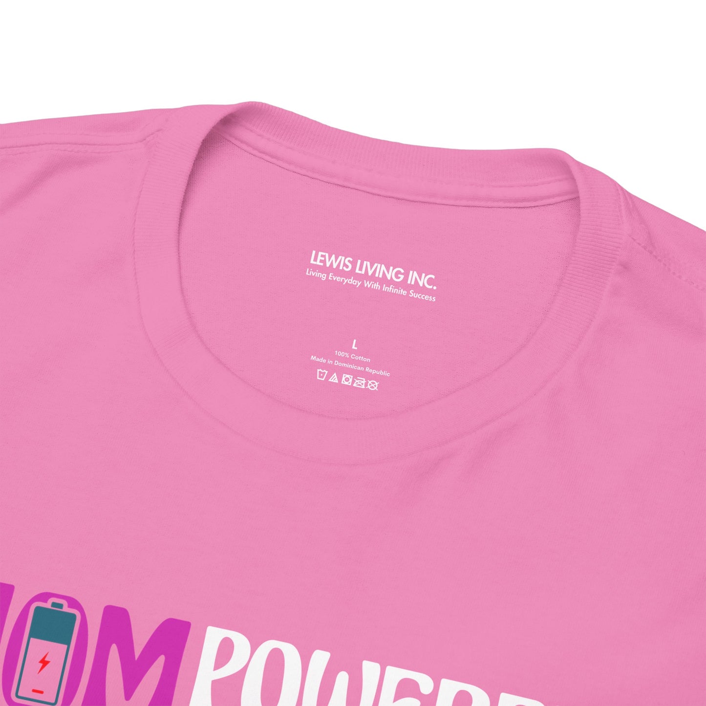 Mom Powered Supernatural Energy Unmatched-White