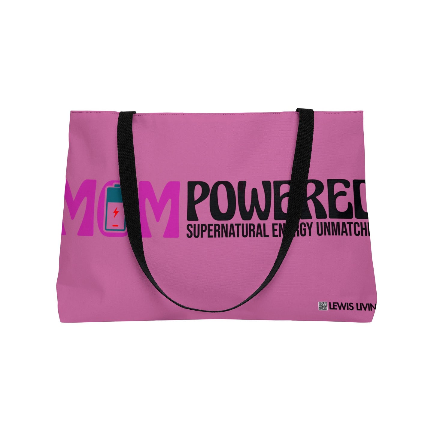 MOMPowered Tote Bag in Pink
