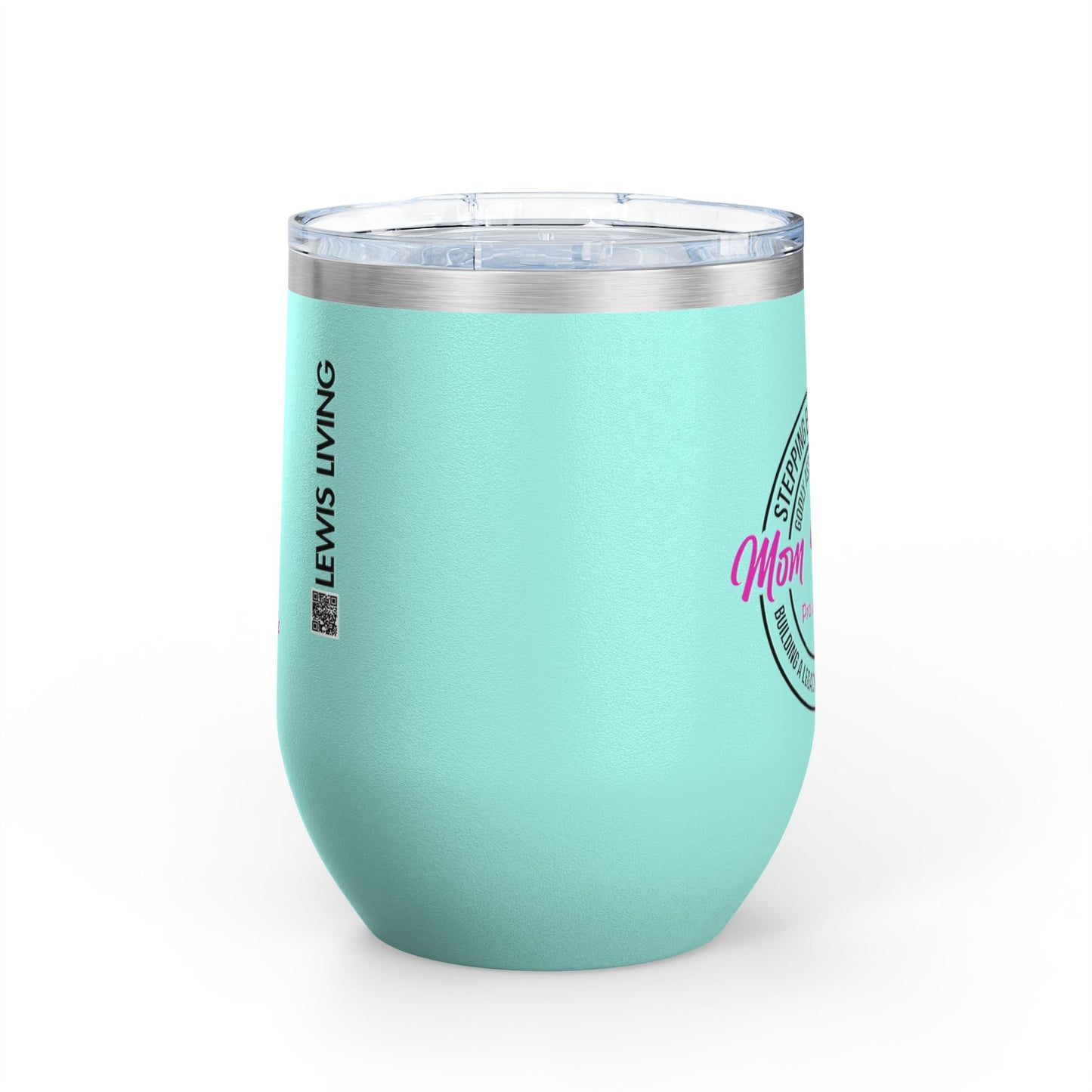 Mom Up Era – 12oz Insulated Wine Chiller Tumbler