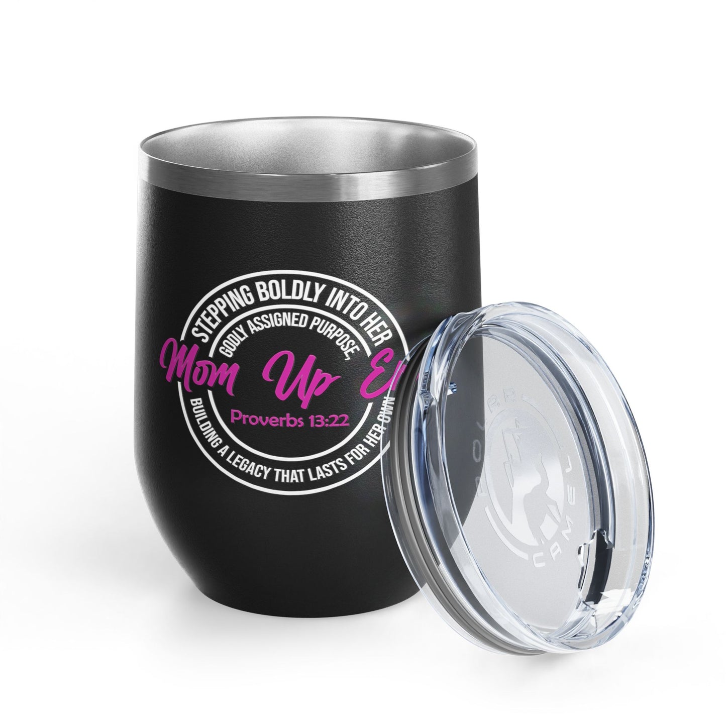 Mom Up Era – 12oz Insulated Wine Chiller Tumbler