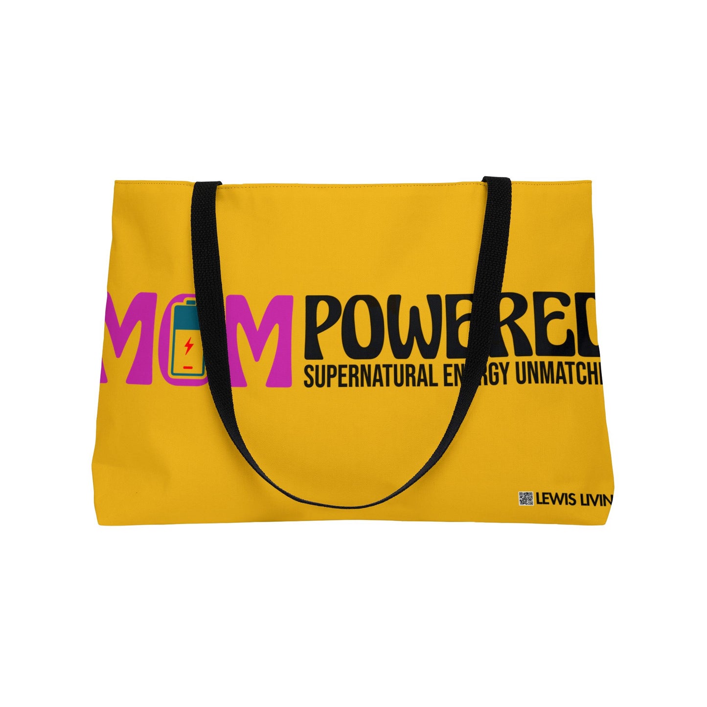 MOMPowered Tote Bag in Yellow