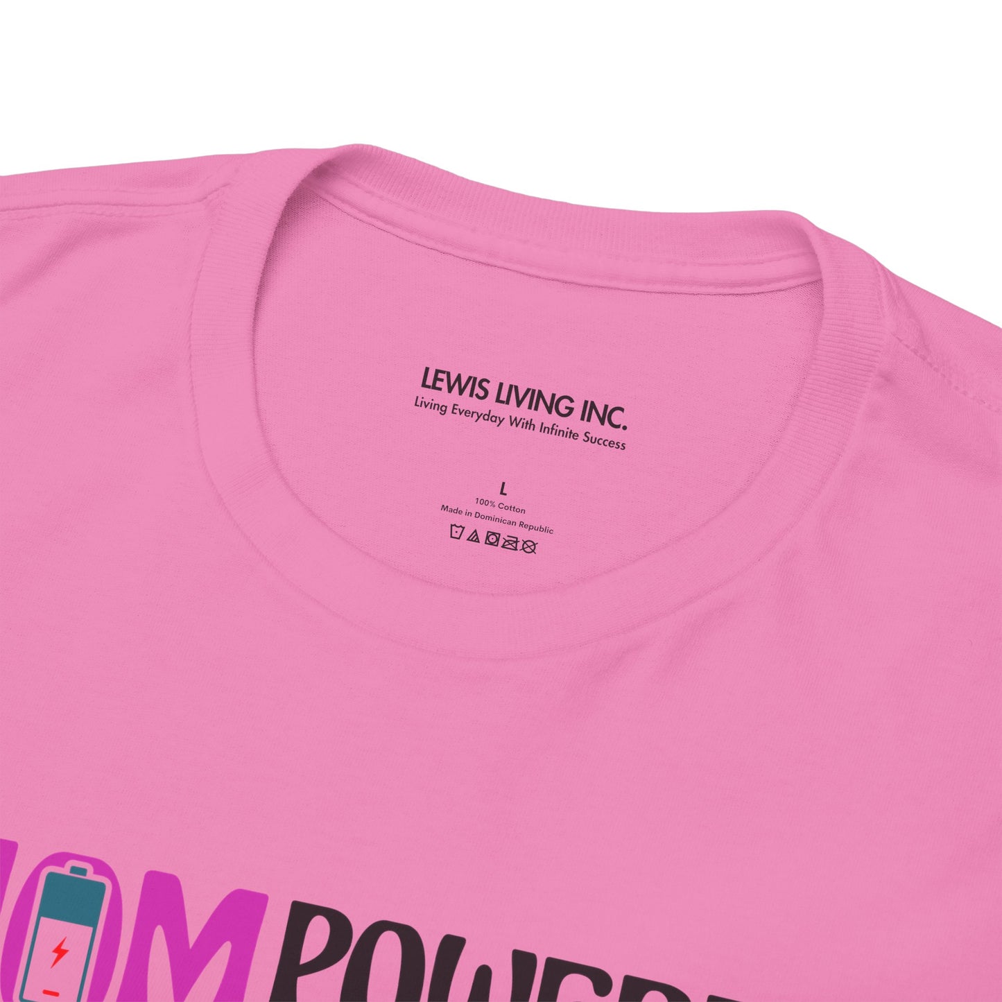 Mom Powered Supernatural Energy Unmatched-Black