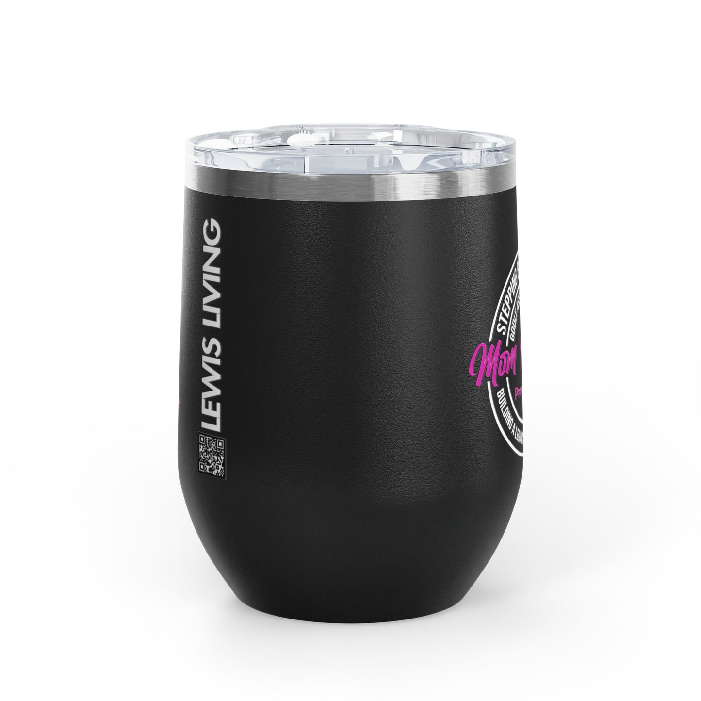 Mom Up Era – 12oz Insulated Wine Chiller Tumbler