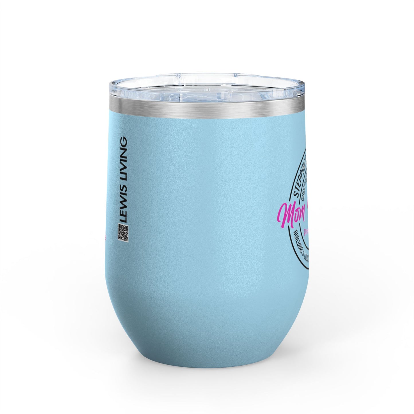 Mom Up Era – 12oz Insulated Wine Chiller Tumbler