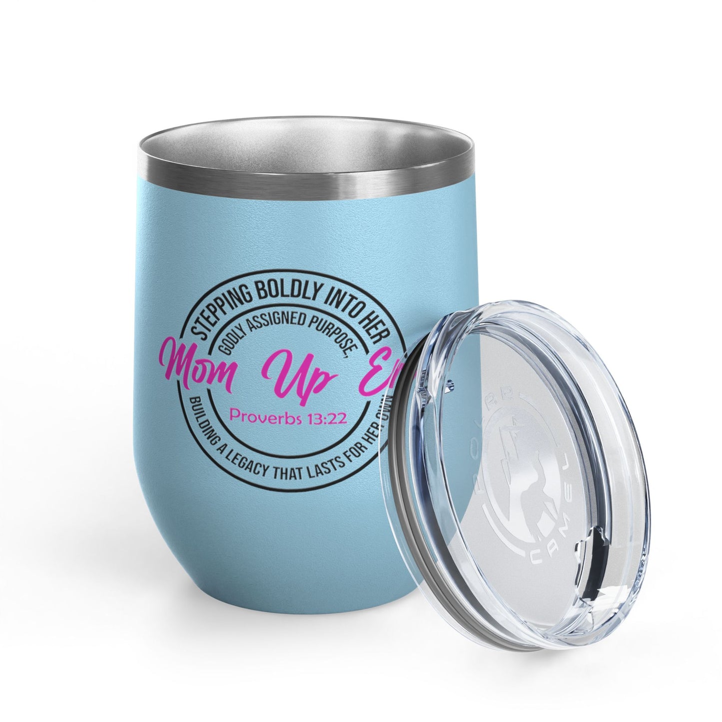 Mom Up Era – 12oz Insulated Wine Chiller Tumbler