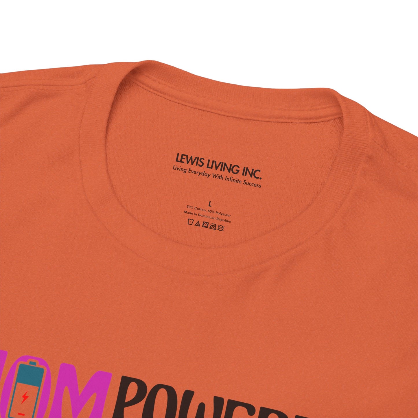 Mom Powered Supernatural Energy Unmatched-Black