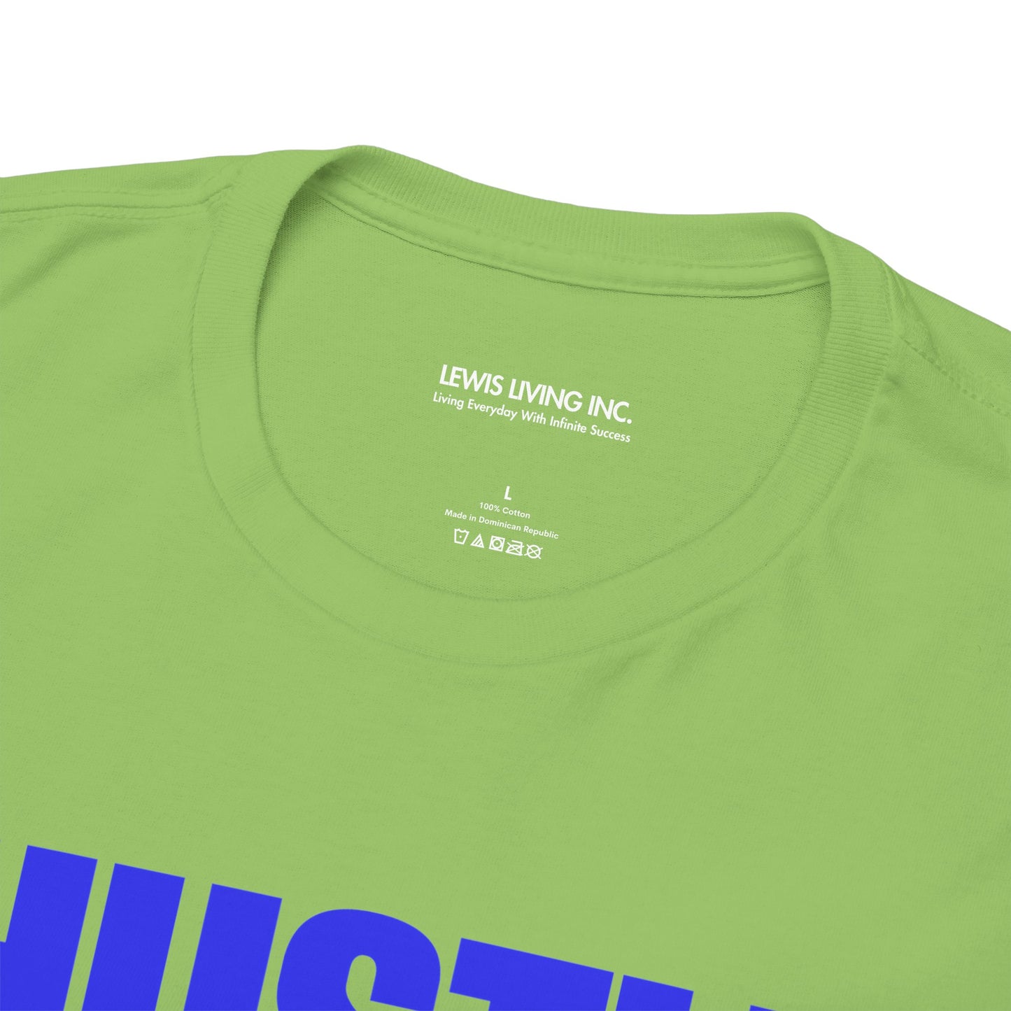Hustle for Him-Blue White