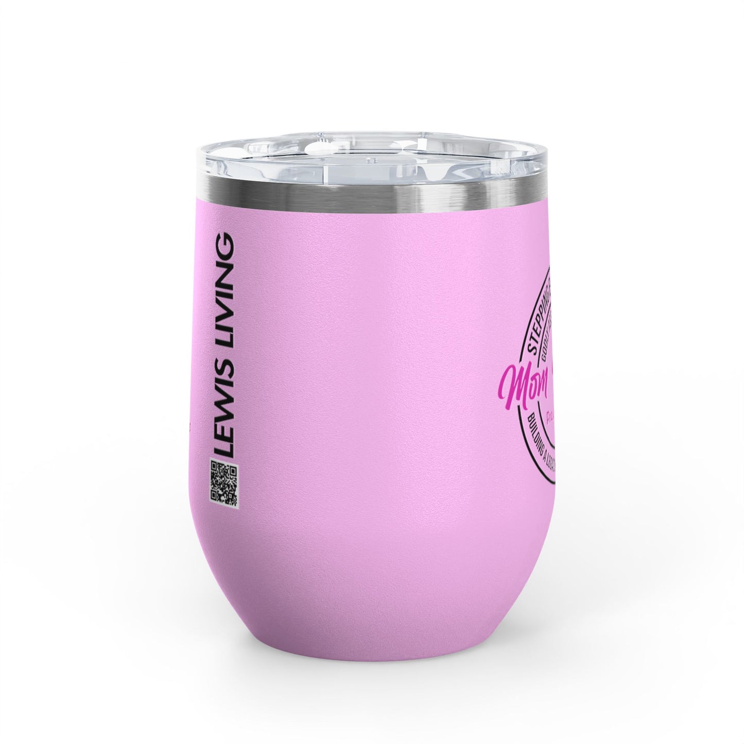 Mom Up Era – 12oz Insulated Wine Chiller Tumbler