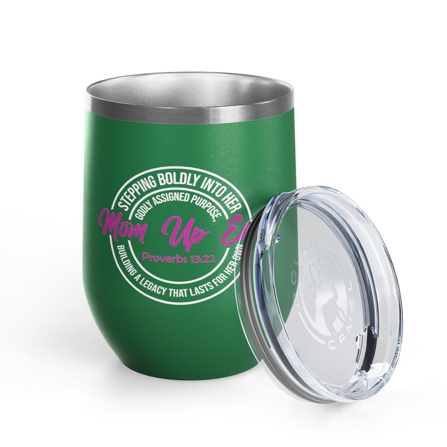 Mom Up Era – 12oz Insulated Wine Chiller Tumbler