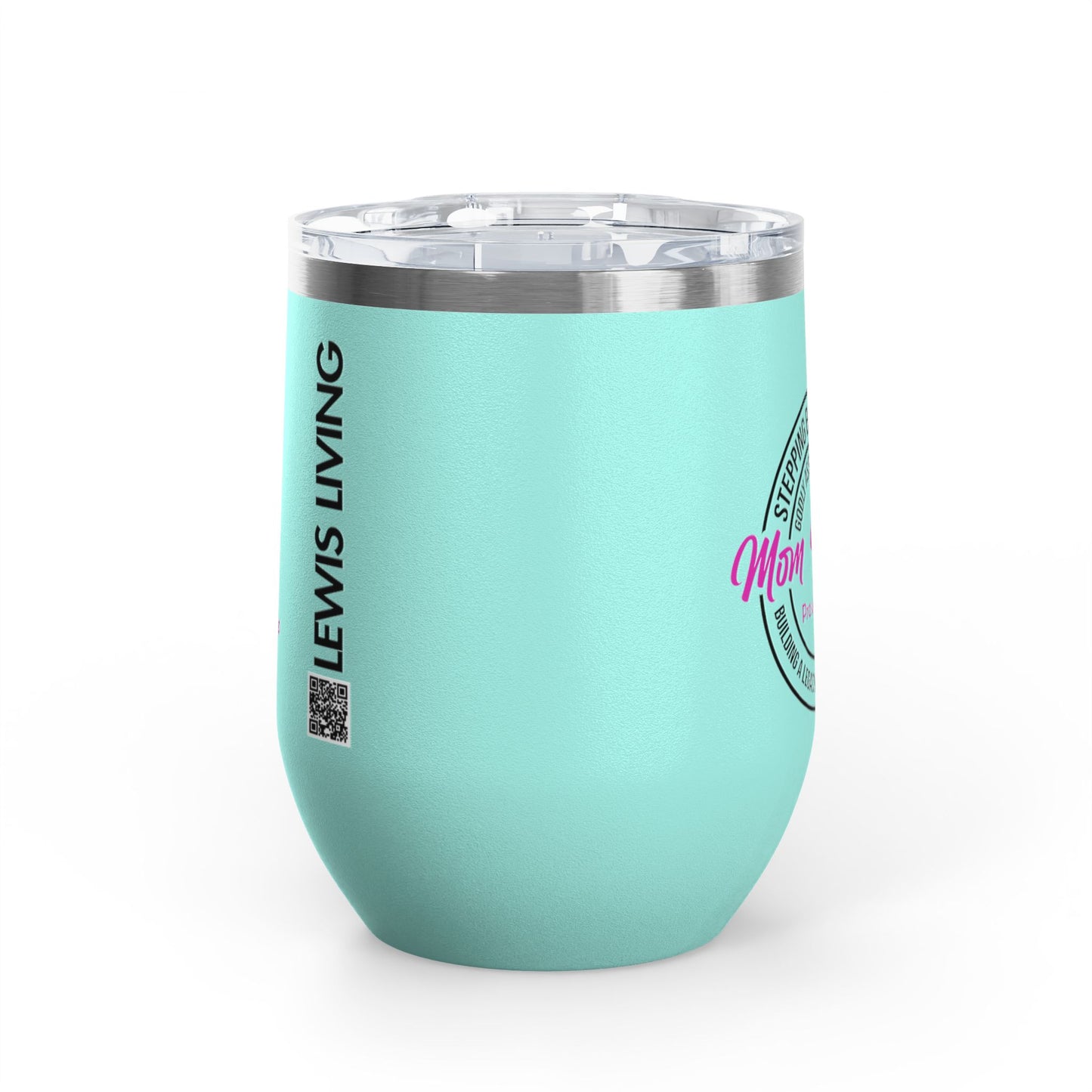 Mom Up Era – 12oz Insulated Wine Chiller Tumbler