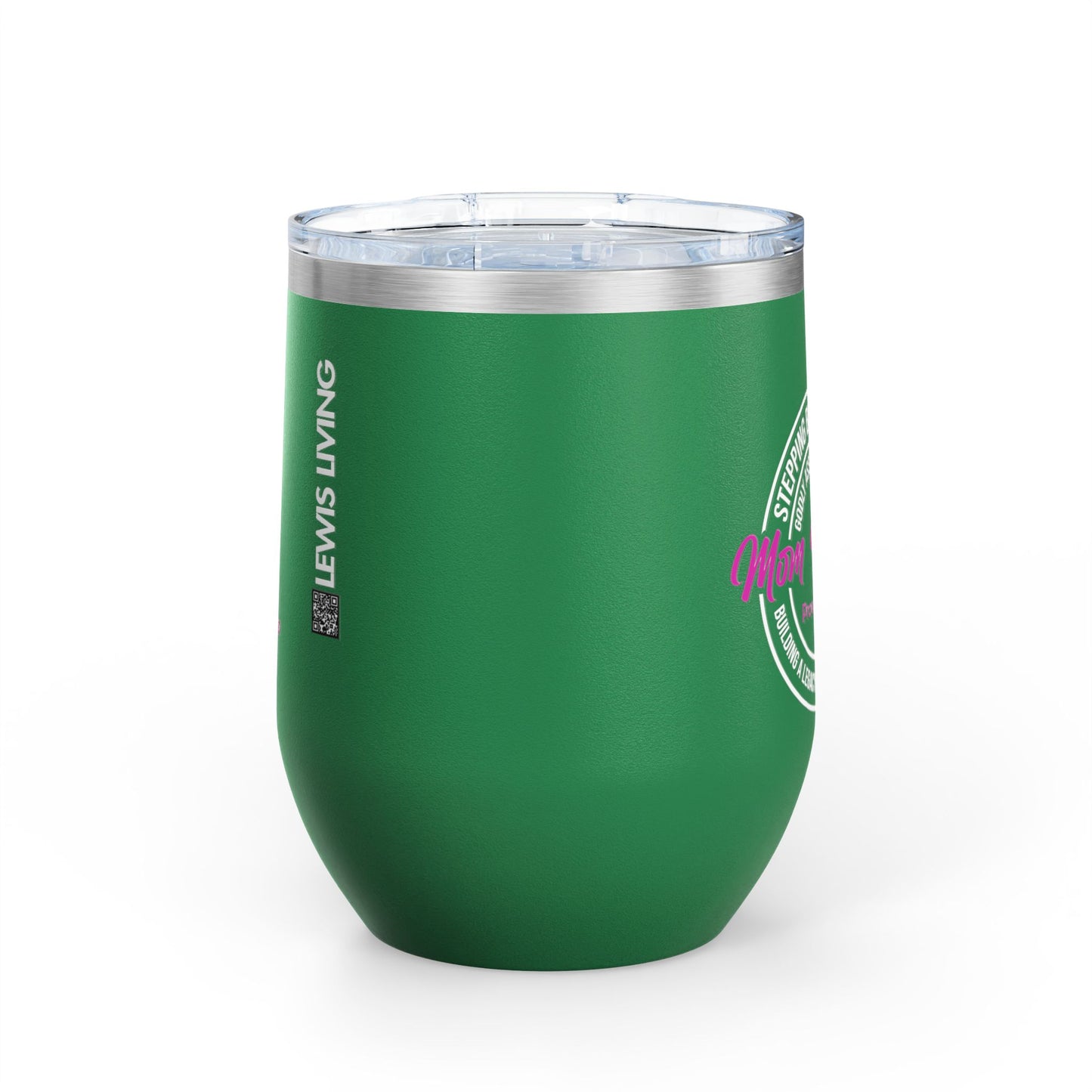 Mom Up Era – 12oz Insulated Wine Chiller Tumbler