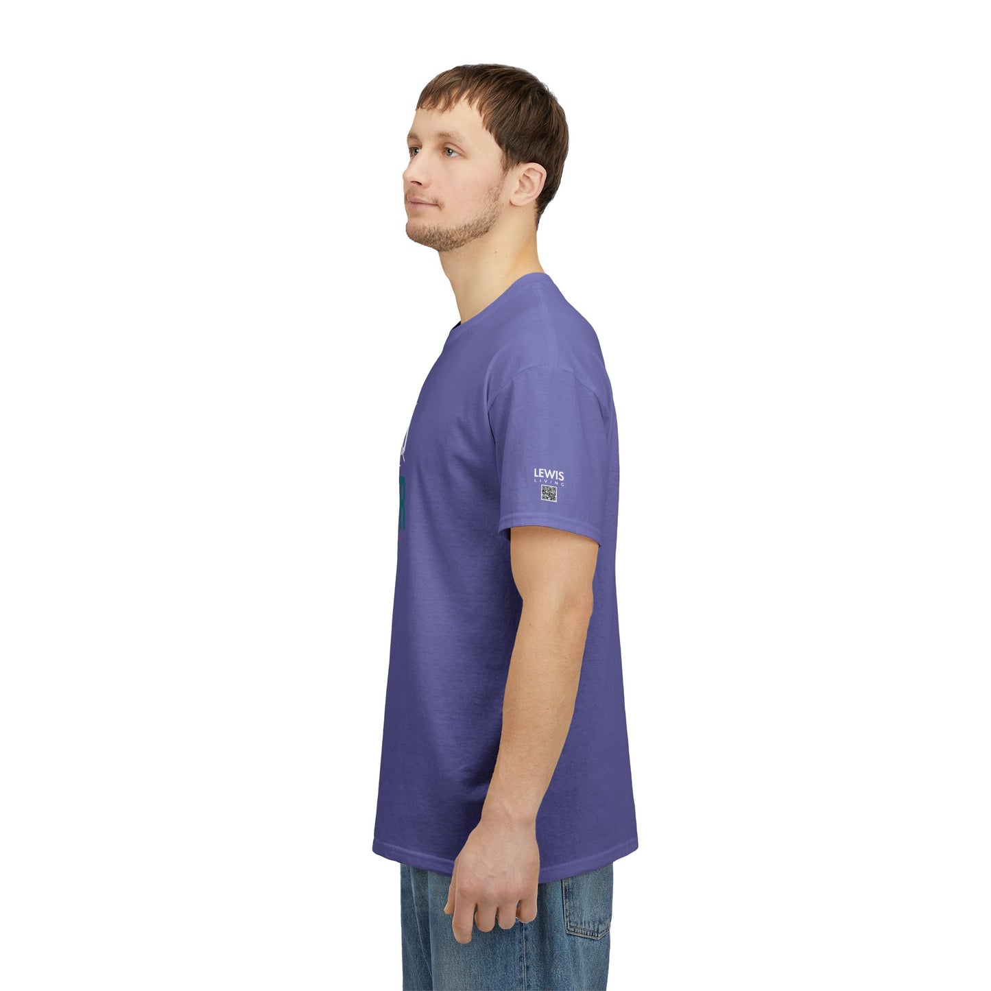 Mom Over Matter-White Teal