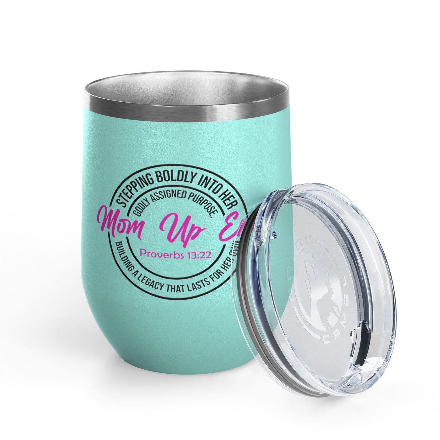 Mom Up Era – 12oz Insulated Wine Chiller Tumbler