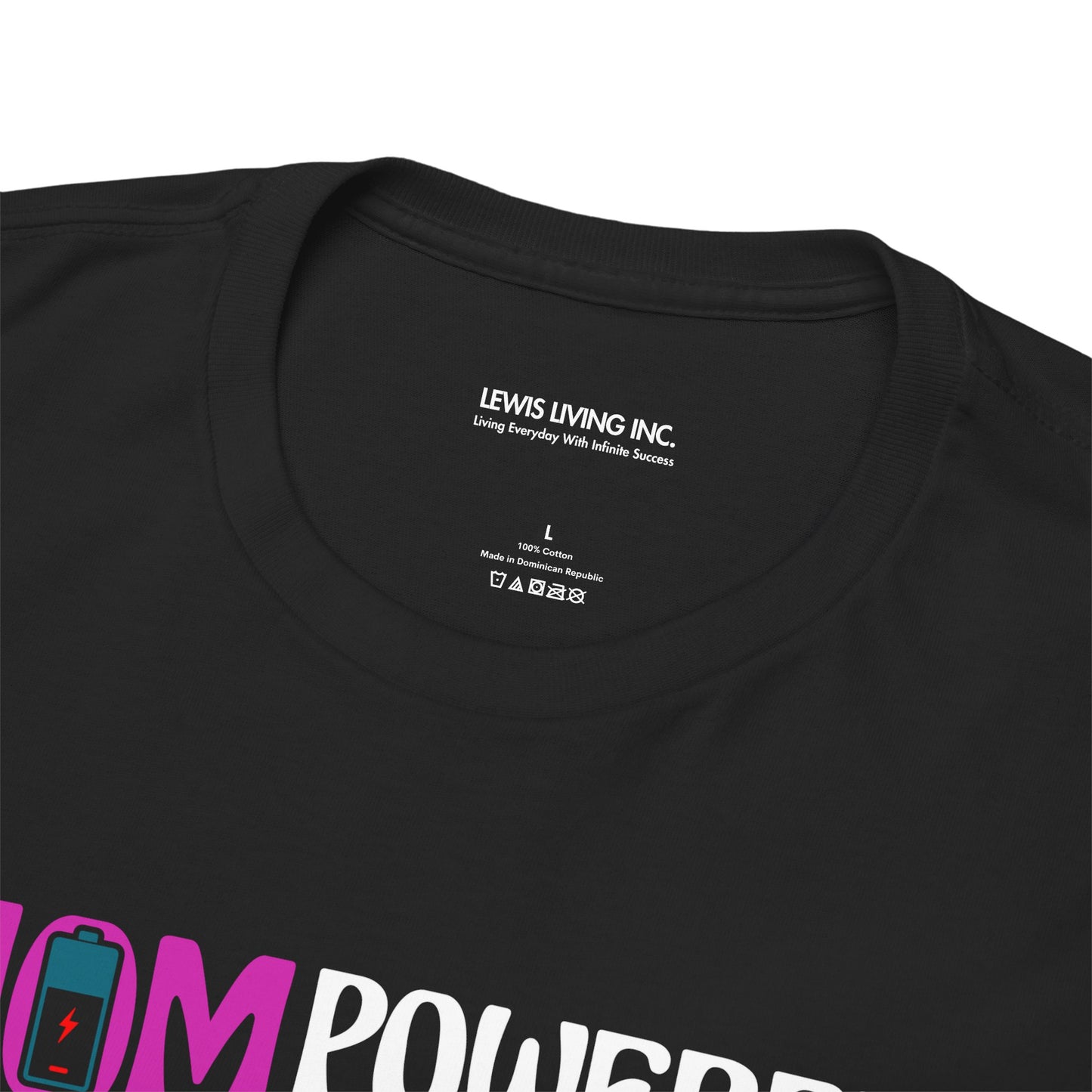 Mom Powered Supernatural Energy Unmatched-White