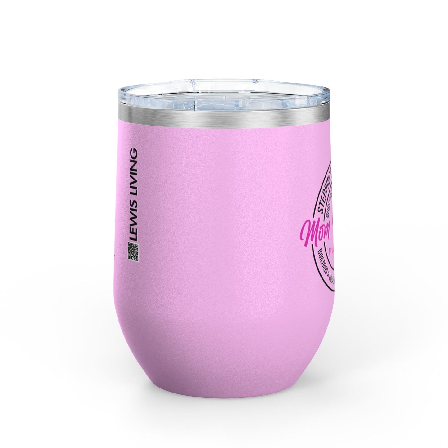 Mom Up Era – 12oz Insulated Wine Chiller Tumbler