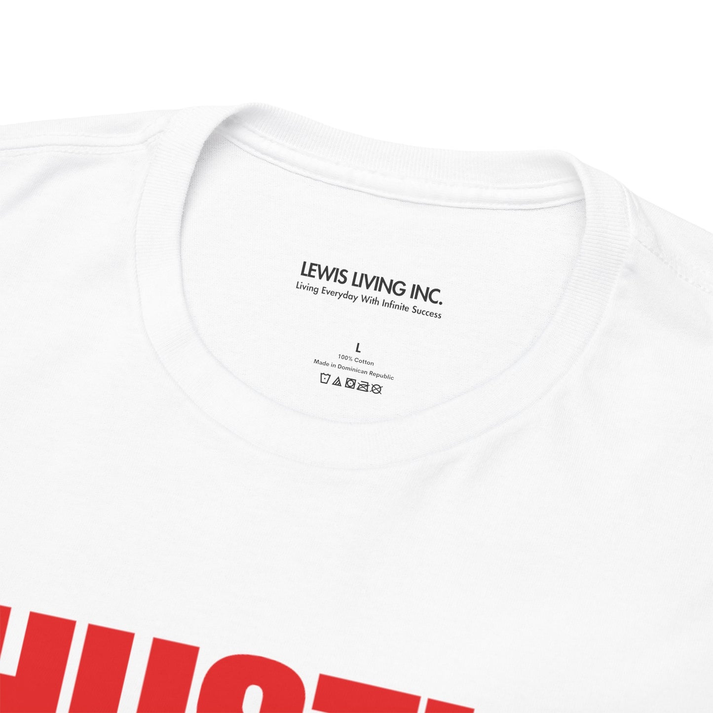 Hustle for Him-Red (Black)