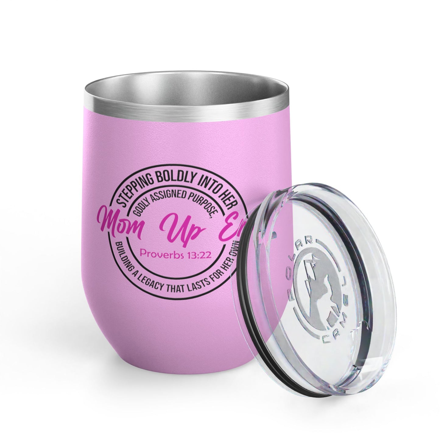 Mom Up Era – 12oz Insulated Wine Chiller Tumbler