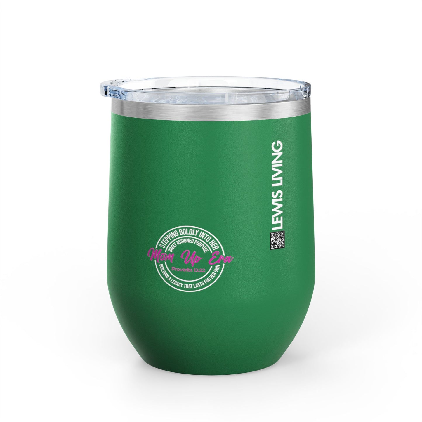 Mom Up Era – 12oz Insulated Wine Chiller Tumbler