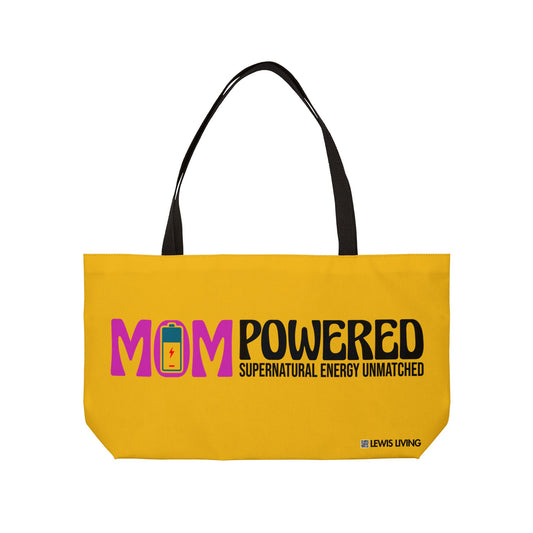 MOMPowered Tote Bag in Yellow