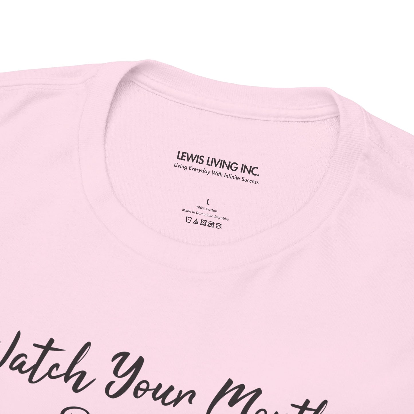 Watch Your Mouth-Black