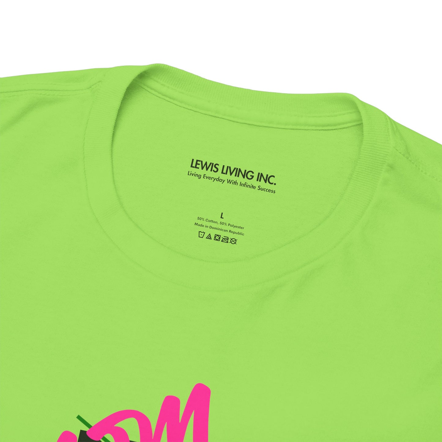 Mom Over Matter-Black Green