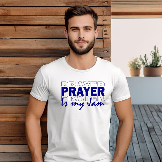 Prayer is my Jam-Blue (Men)