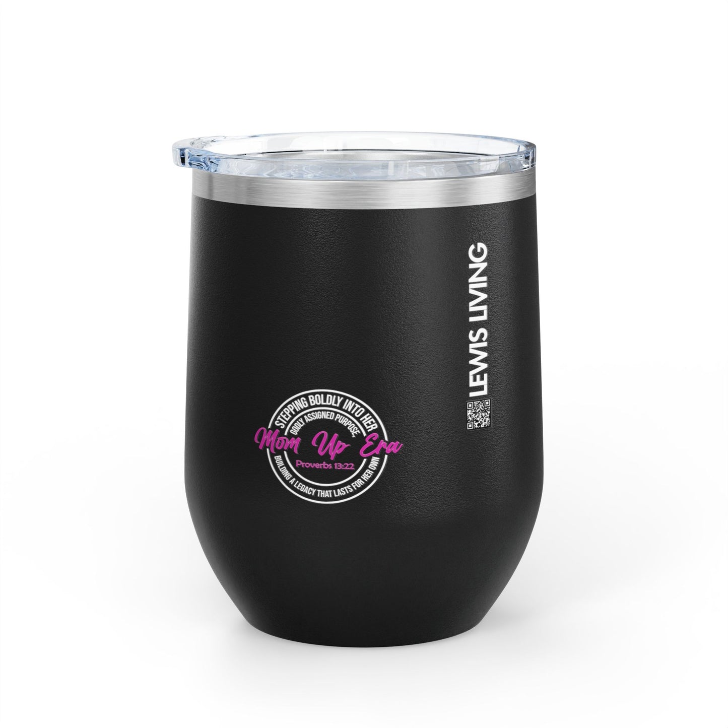 Mom Up Era – 12oz Insulated Wine Chiller Tumbler