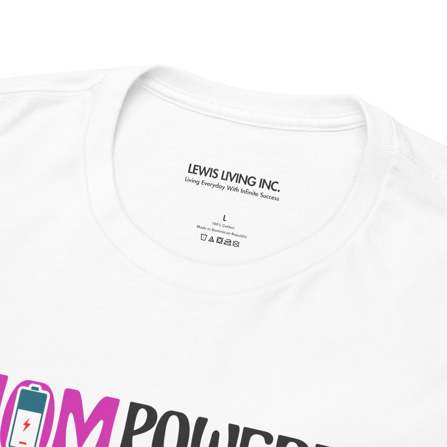 Mom Powered Supernatural Energy Unmatched-Black