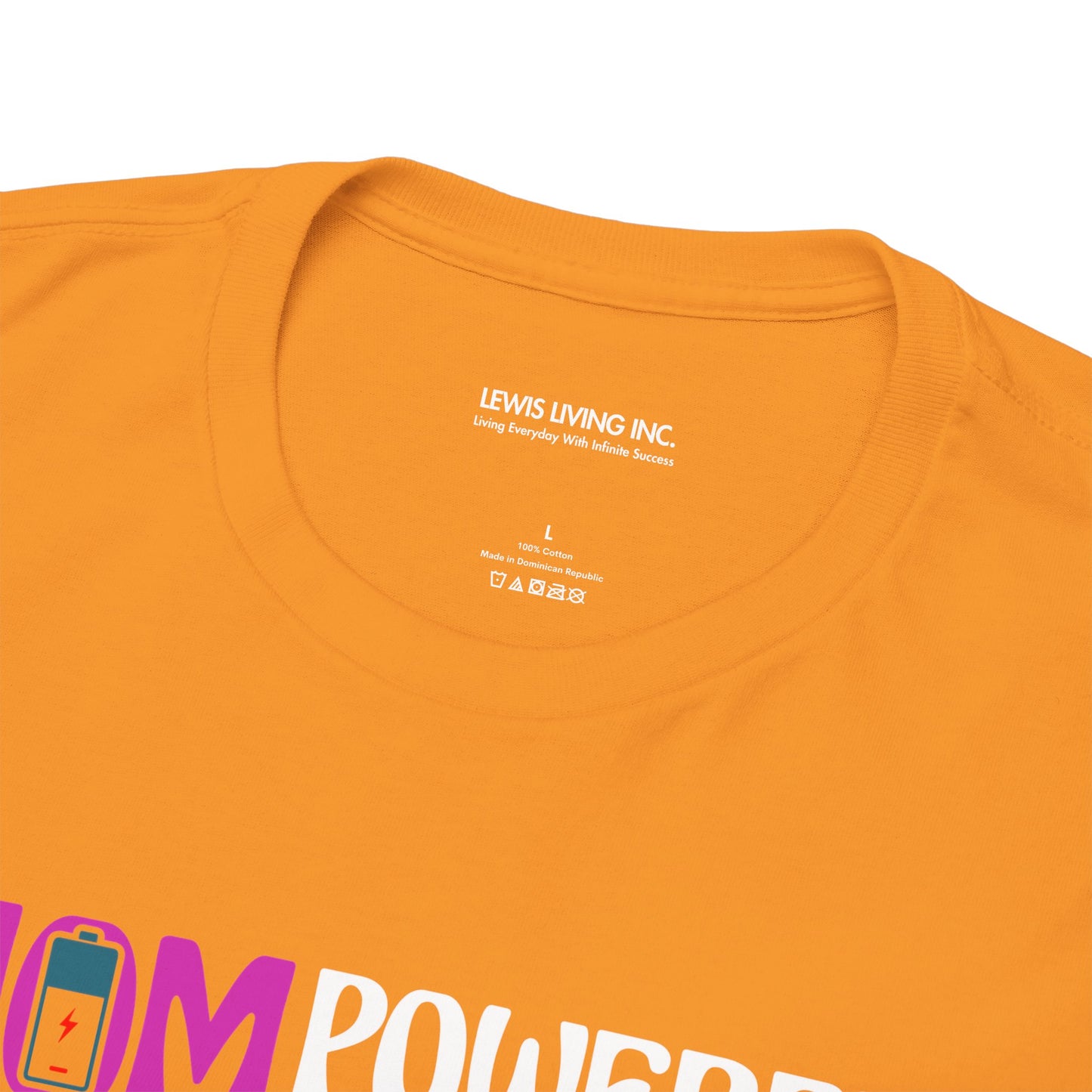 Mom Powered Supernatural Energy Unmatched-White