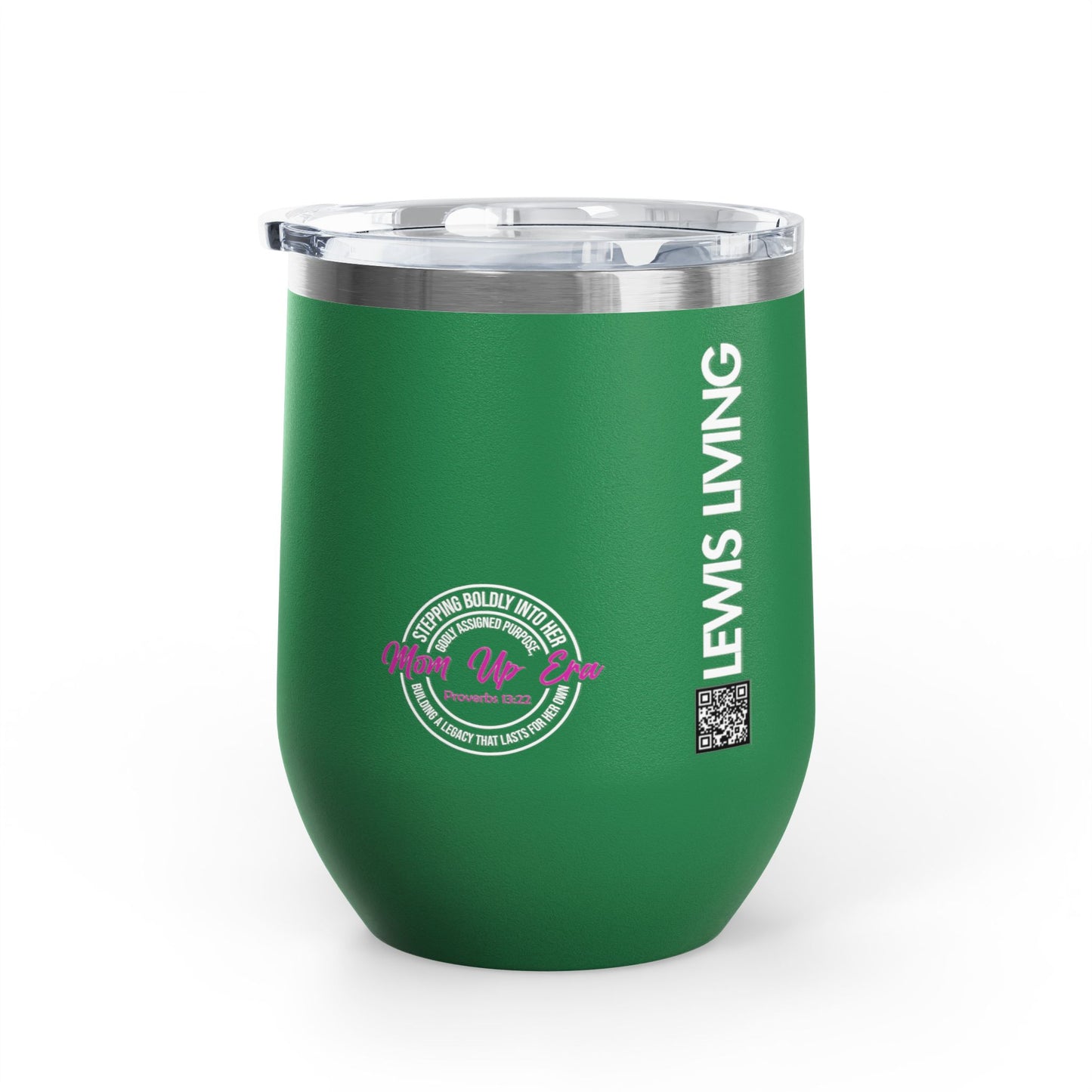 Mom Up Era – 12oz Insulated Wine Chiller Tumbler