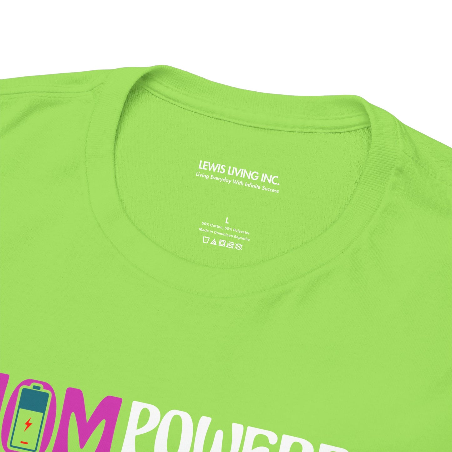 Mom Powered Supernatural Energy Unmatched-White