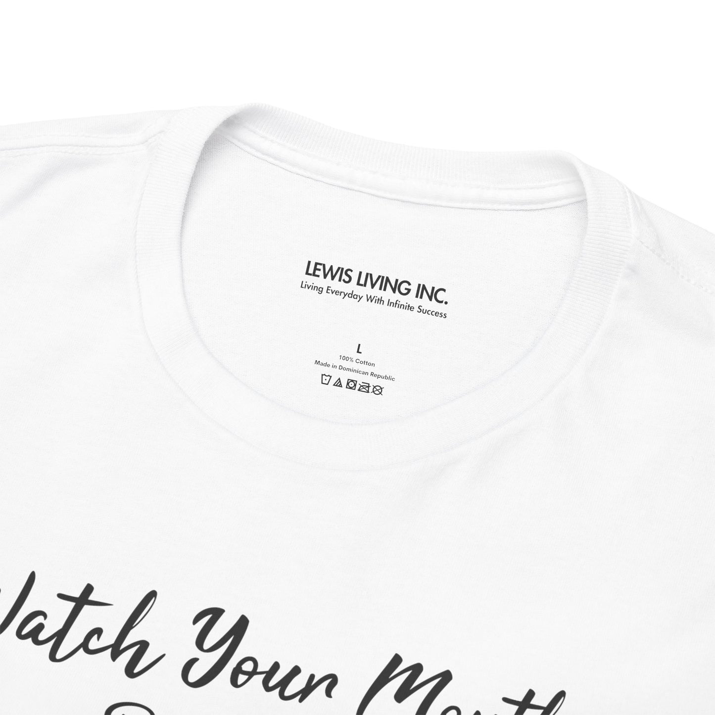 Watch Your Mouth-Black