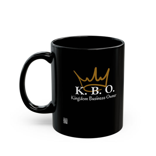 KBO – Kingdom Business Owner Black Coffee Mug (11oz)