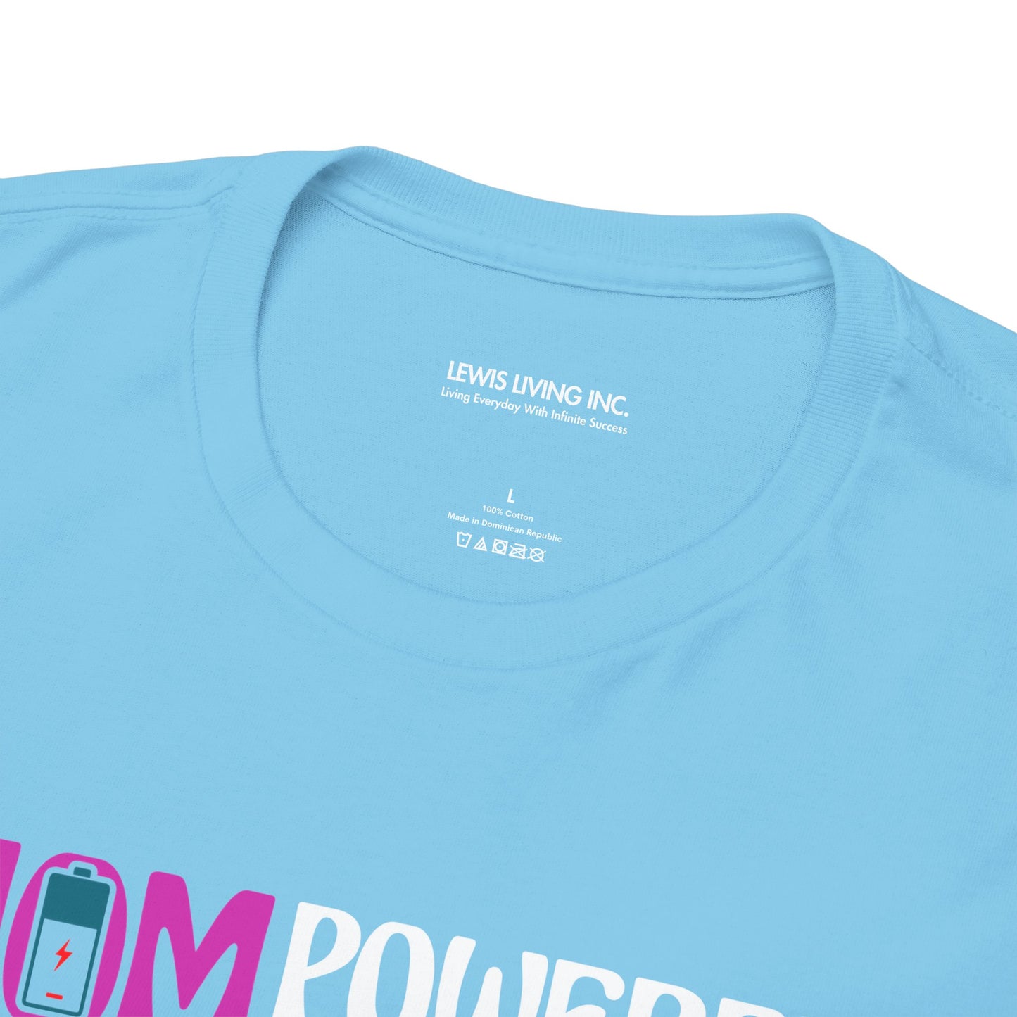 Mom Powered Supernatural Energy Unmatched-White