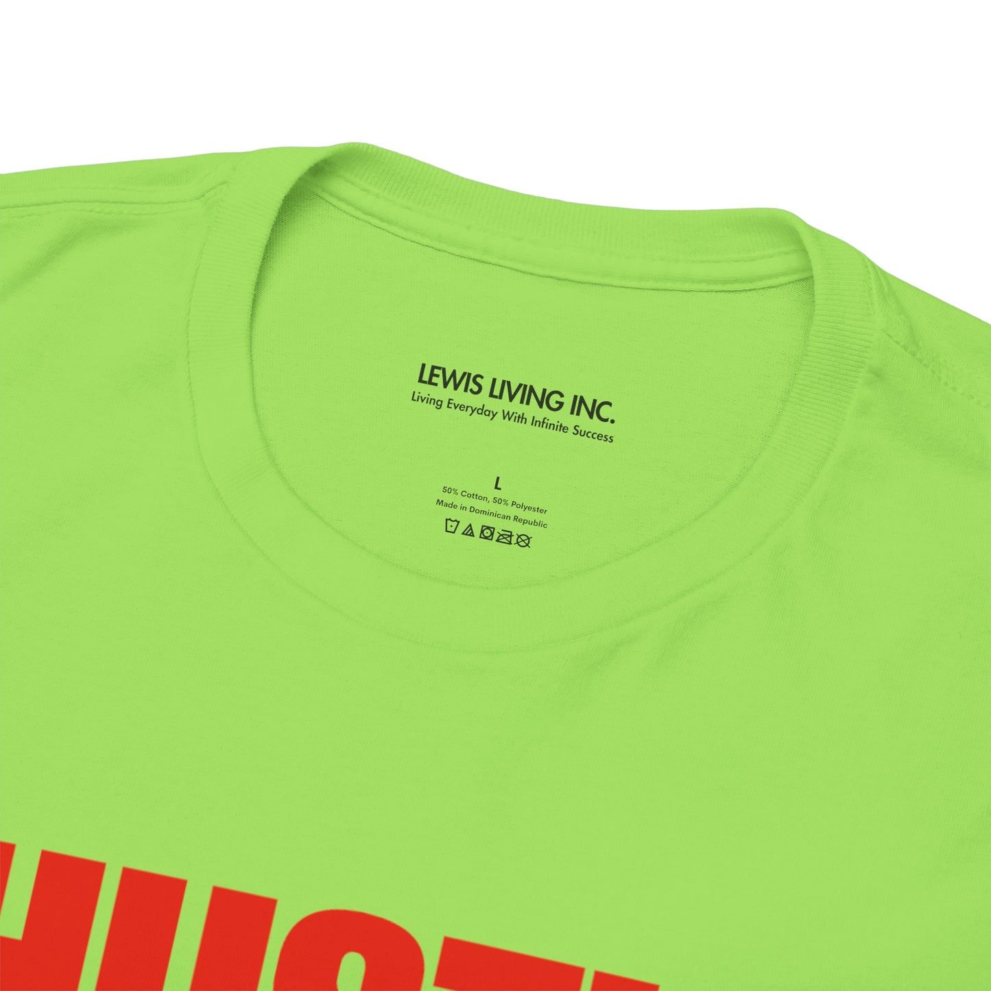 Hustle for Him-Red (Black)