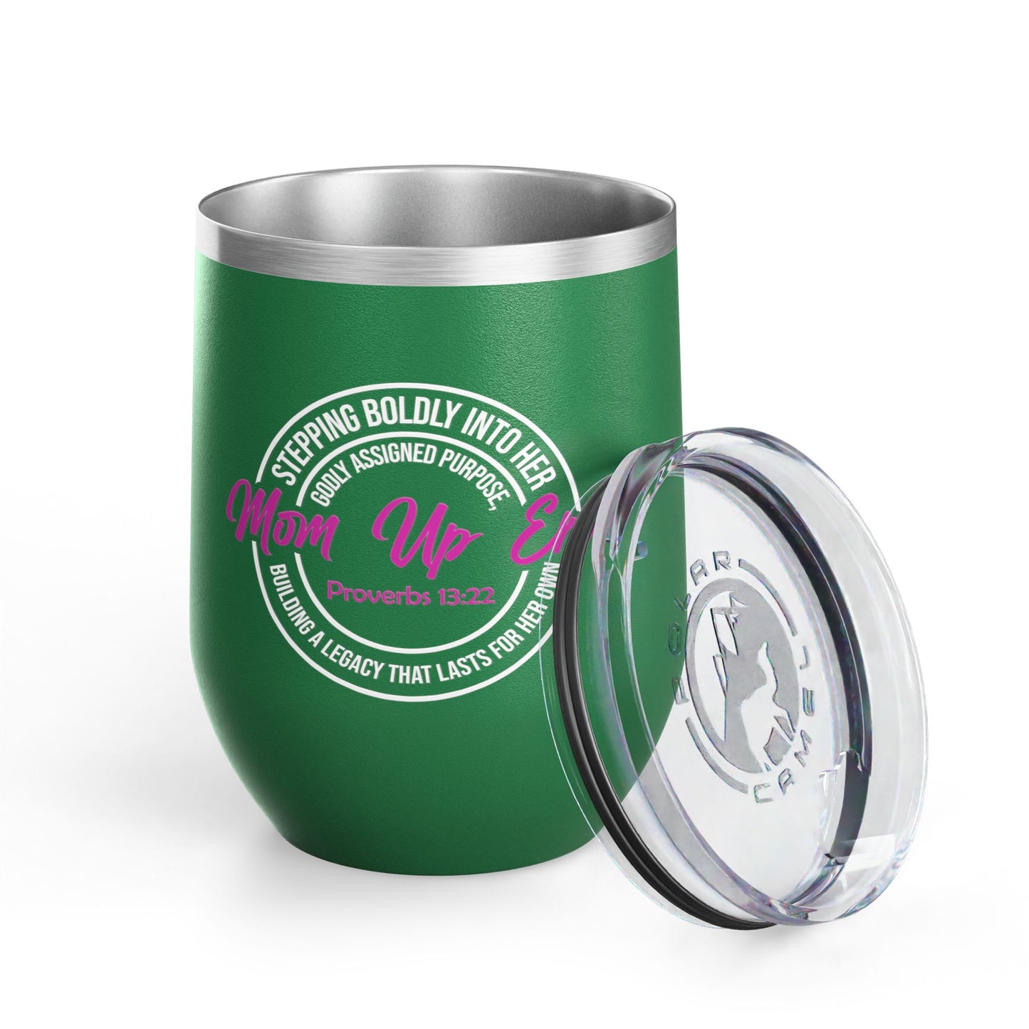 Mom Up Era – 12oz Insulated Wine Chiller Tumbler