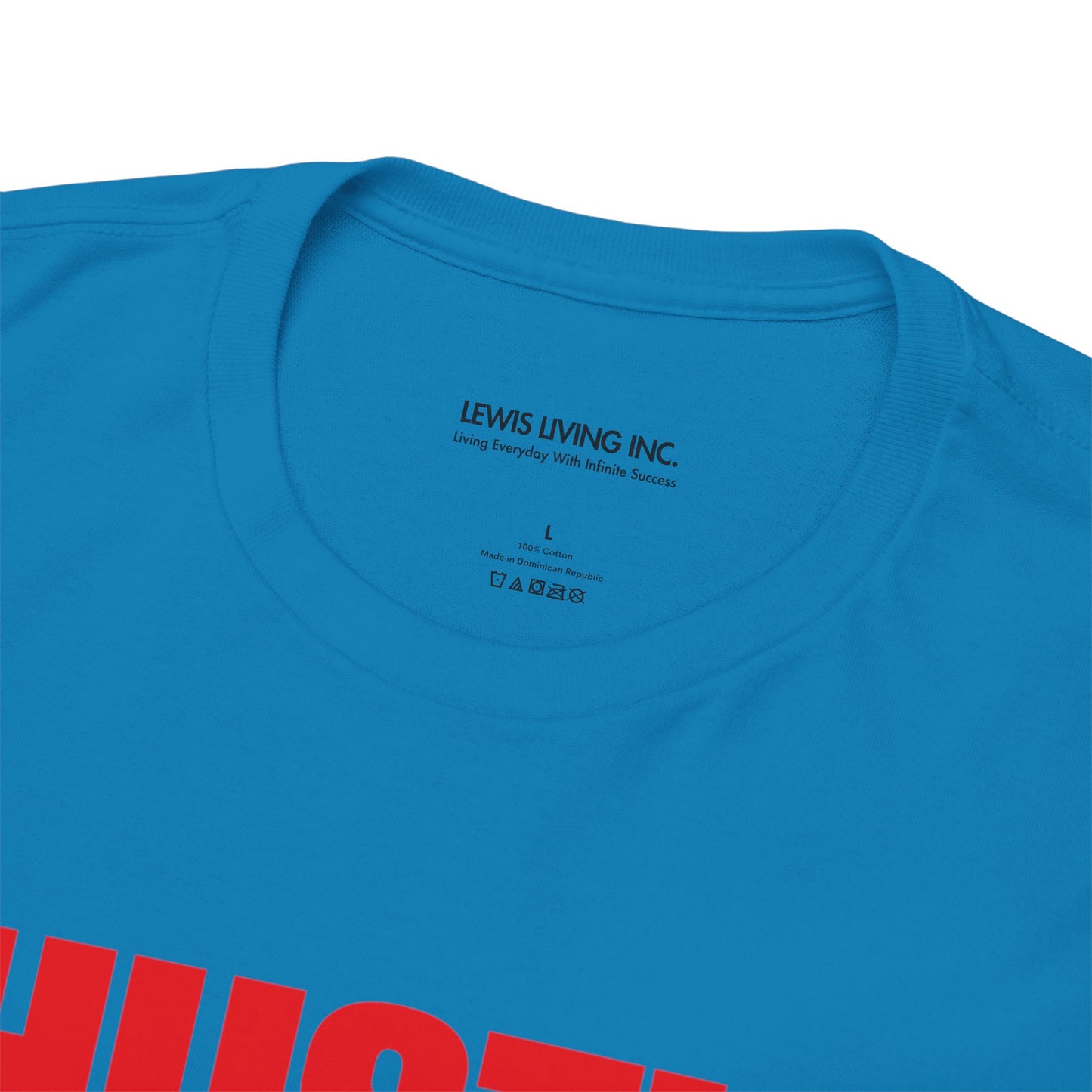 Hustle for Him-Red (Black)