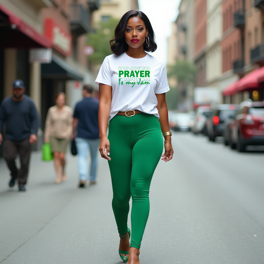 Prayer is my Jam-Green