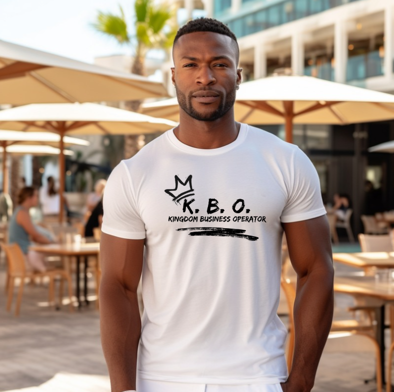 KBO – Kingdom Business Operator T-Shirt Men (Staff/Support Team)