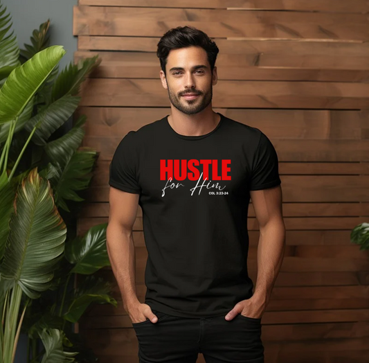Hustle for Him-Red White (Men)