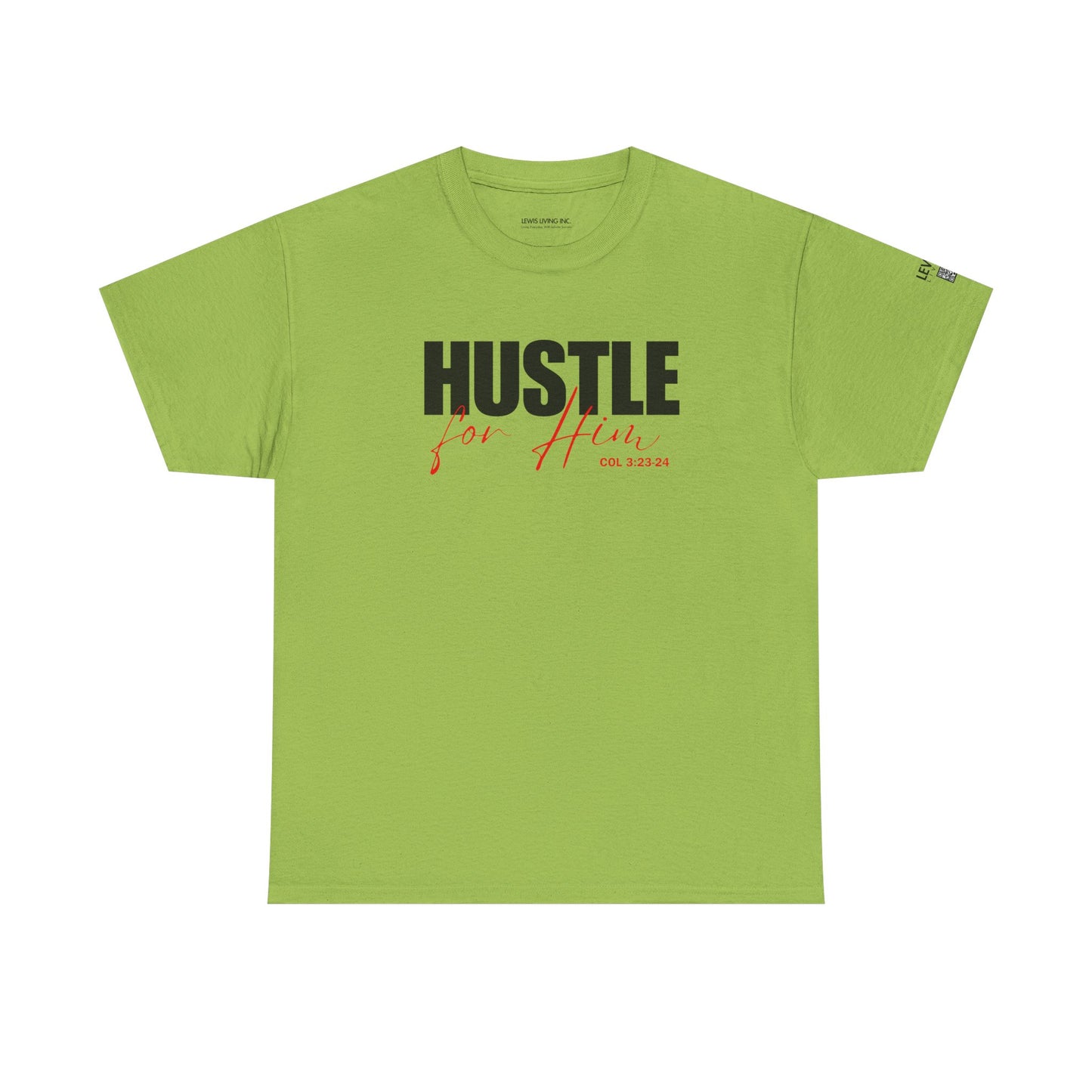 Hustle for Him-Black Red