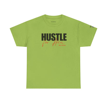 Hustle for Him-Black Red