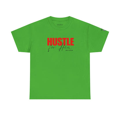 Hustle for Him-Red (Black)