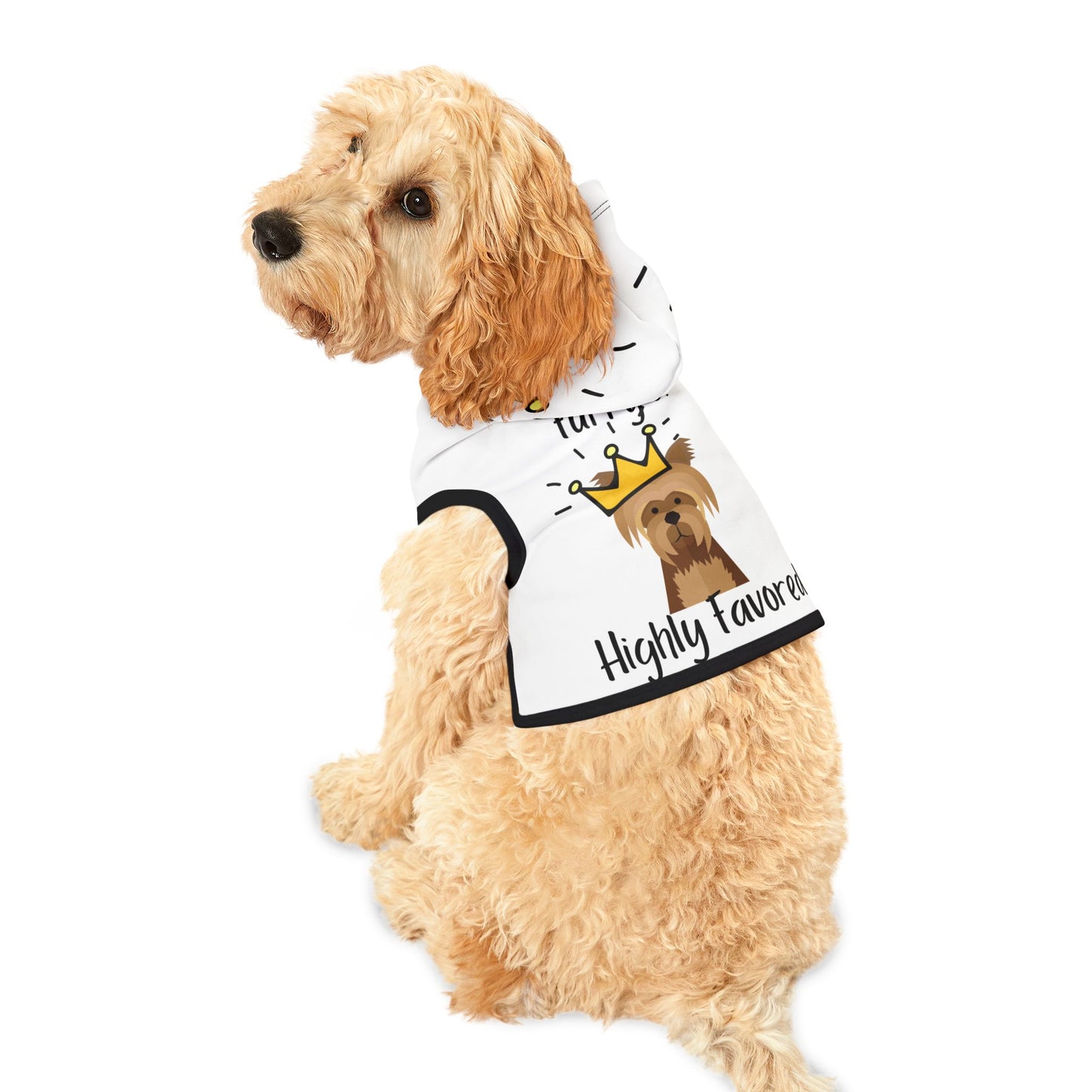 Furry & Highly Favored Dog Hoodie